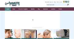 Desktop Screenshot of goodhealthmart.com